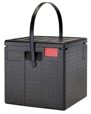 Pojemnik termoizolacyjny Cam GoBox na pizzę 8 × Ø 320 mm – Cambro czarny, 410×410×404 mm