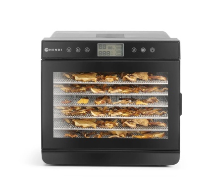 Suszarka do żywności 7 rusztów – do owoców, warzyw, grzybów i ziół – Hendi Kitchen Line 500W