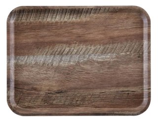 Taca do serwowania Capri 330x430 mm, ciemny dąb, ciemne drewno – Cambro