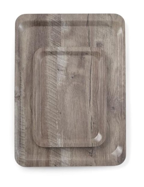 Zbliżenie struktury laminatu melaminowego tacy AmerBox - 508954