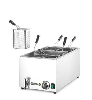 Urządzenie do gotowania makaronu 25L – Hendi, stal nierdzewna + 5 koszy, 3500 W, 601x326x279 mm