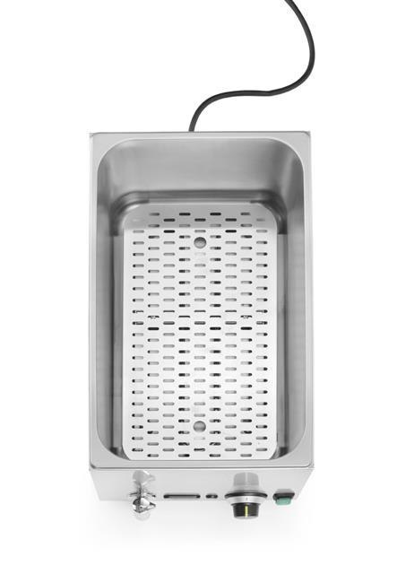 Urządzenie do gotowania makaronu 25L – Hendi, stal nierdzewna + 5 koszy, 3500 W, 601x326x279 mm