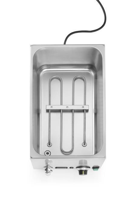 Urządzenie do gotowania makaronu 25L – Hendi, stal nierdzewna + 5 koszy, 3500 W, 601x326x279 mm
