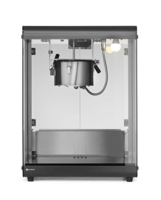 Urządzenie do popcornu 80L czarne – Hendi 1155W