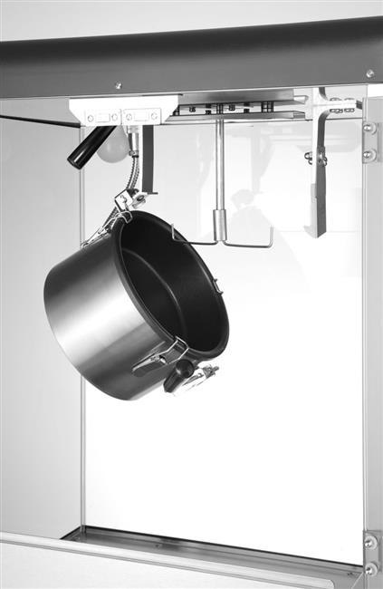 Urządzenie do popcornu 80L czarne – Hendi 1155W