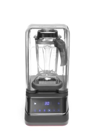 Blender barmański cyfrowy 2,5L z obudową wyciszającą i kielichem BPA-free – Hendi 1680 W, 250x300x546 mm