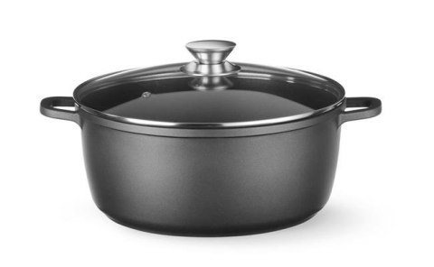 Garnek z powłoką nieprzywierającą non-stick Hendi 9 L z pokrywką 611043