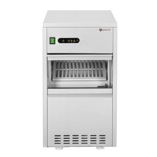 Kostkarka do lodu Resto Quality RQ24W – 24 kg/24h, chłodzona wodą, 5 kg zasobnik, 200W, 330x470x580 mm