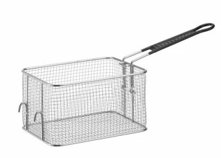 Kosz do smażenia ze stali nierdzewnej 8 L – Hendi 238×190×140 mm