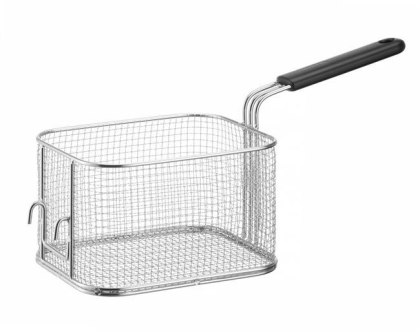 Kosz do smażenia ze stali nierdzewnej 8 L – Hendi 242×200×140 mm