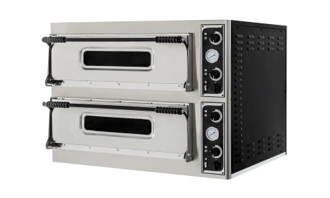 226957 - Piec Prismafood Basic XL 44 – dwie komory z szamotowym dnem