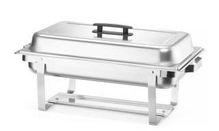Podgrzewacz na pastę - zestaw 4 szt., HENDI, GN 1/1, 7,5L, 600x355x(H)305mm