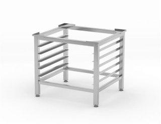 Podstawa pod piec z 5 prowadnicami 600x400 – HENDI, stal nierdzewna, 710x640x620 mm