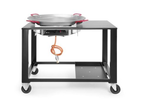 Grill gazowy Hendi Fiesta XL 146842 z ramą stalową czarną