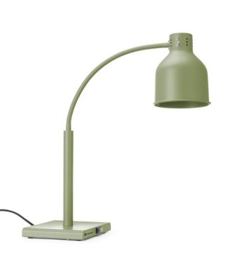 Lampa do podgrzewania potraw zielona giętka stojąca – HENDI 273746 250W, 268x203x660 mm