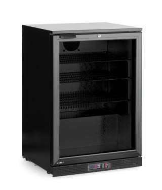 Lodówka barowa 1-drzwiowa 105 L – Arktic 236864 czarna, 600×530×870 mm