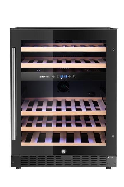 Winiarka Arktic 237106 46 butelek – widok ogólny 570×595×820 mm