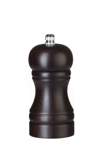 MŁYNEK DO PIEPRZU ⌀50x113 mm DREWNIANY CZARNY HENDI