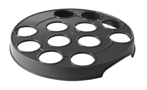 Nośnik do 12 szklanek z piwem BarUp 696217 – czarny, widok z góry