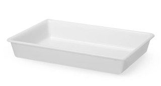 Pojemnik do panierowania 12 L biały z PE – HENDI 873441, 535x385x85 mm