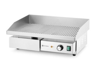 Płyta grillowa żebrowana HENDI Budget Line – 3000 W, 550x430 mm, stal nierdzewna