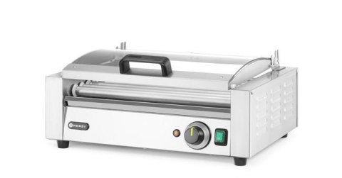 Podgrzewacz do parówek 9 rolek z pokrywą 230V, 790W – HENDI 268643 – 566×450×259 mm