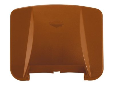 Pokrywa do kosza na śmieci 120L brązowa HENDI 873519 – 505x415 mm