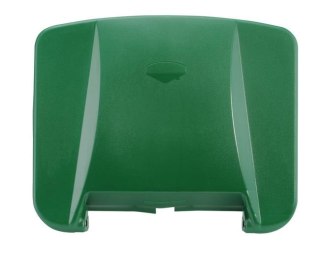 Pokrywa do kosza na śmieci 120L zielona HENDI 873465 – 505x415 mm