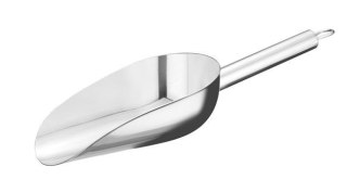 Szufelka barmańska 0,54 L ze stali nierdzewnej, srebrna – BarUp 521472 – 360x117 mm