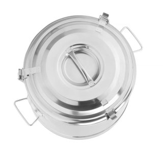 Termos do transportu żywności 19L HENDI Kitchen Line – stal nierdzewna, szczelna pokrywa, 350x400 mm