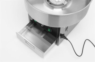 Maszyna do waty cukrowej HENDI 282816 – urządzenie czarne, 1130 W, 520x520x503 mm