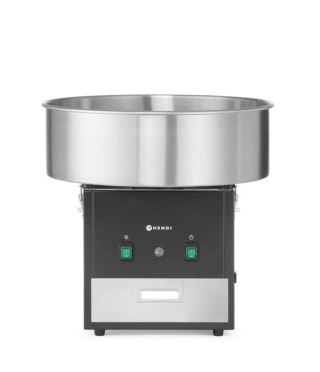 Maszyna do waty cukrowej HENDI 282816 – urządzenie czarne, 1130 W, 520x520x503 mm (bez pokrywy)