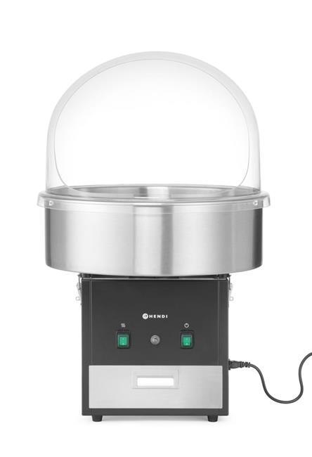 Maszyna do waty cukrowej HENDI 282816 – urządzenie czarne, 1130 W, 520x520x503 mm