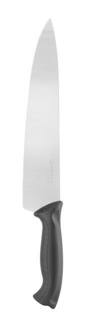 zbliżenie na ostrze noża HENDI 24 cm