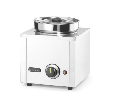 Jednokomorowy bemar nastawny Hendi 201107 ze stali nierdzewnej do sosów i zup.