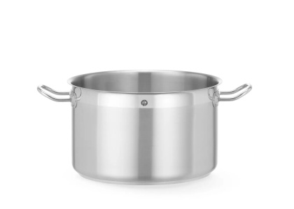 Garnek średni 6,7L ⌀240×150 mm HENDI 830321 Profi Line, stal nierdzewna, bez pokrywki