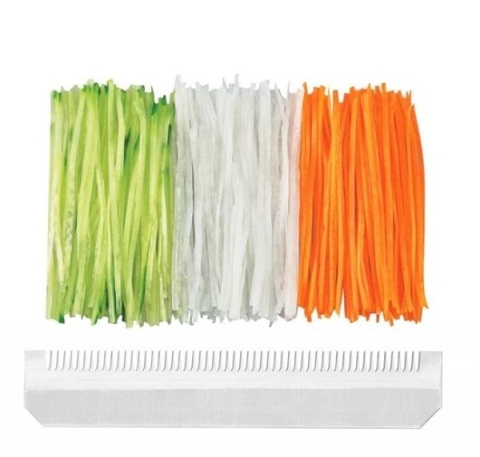 Krojenie warzyw na słupki julienne mandoliną 221280