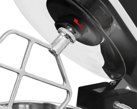 Mikser planetarny 7L - Resto Quality czarny, 350W, 240x425x425 mm