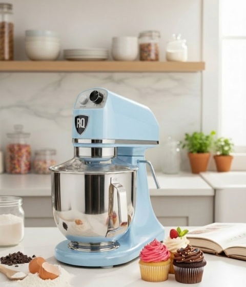 Mikser planetarny 7L - Resto Quality niebieski, 350W, 240x425x425 mm