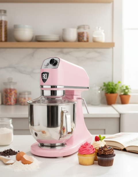 Mikser planetarny 7L - Resto Quality różowy, 350W, 240x425x425 mm