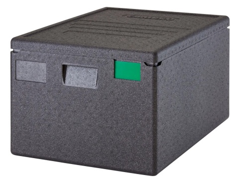 czarny termobox Cambro EPP4060T300110 z pokrywą