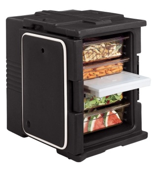 Pojemnik termoizolacyjny ładowany od przodu Ultra Pan Carrier GN 1/1 Cambro, czarny, 460x630x620 mm - UPC400110