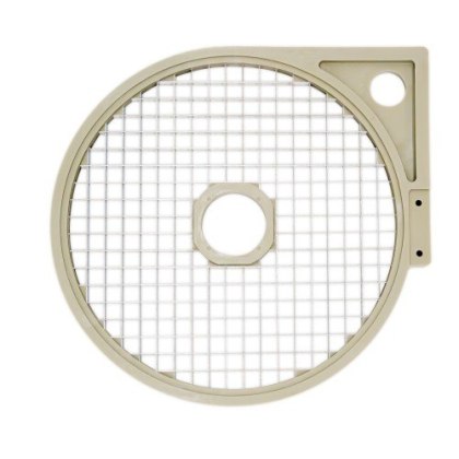 Zestaw 2 tarcz do szatkownicy RQ300 – kostka 10×10 mm Resto Quality RQ3P10 + RQ3D10