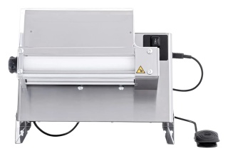 Wałkownica do ciasta elektryczna Prismafood 300 – maszyna do wałkowania ciasta 250W, 480x335x430 mm