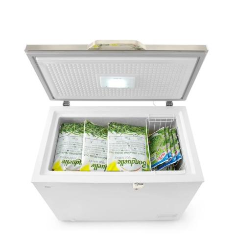 zamrażarka skrzyniowa Arktic pełna 233856 – obudowa aluminiowa