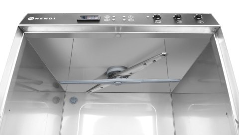 Zmywarka do naczyń gastronomiczna 500x500 Doppio 237366 Hendi - pompa spustowa, 2 dozowniki, system wyparzania 400V/4900W