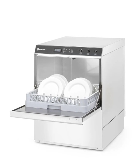 Kosz z talerzami w otwartej Doppio ze stali nierdzewnej