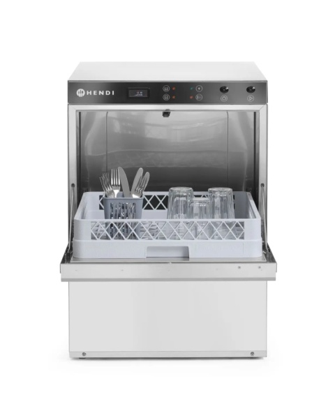 zmywarka HENDI 50x50 widok boczny
