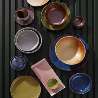 Cukiernica 400 ml Eminence niebieska porcelana Vitrified 105×110 mm - Fine Dine 760277