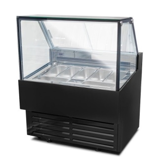 Dystrybutor do lodów 7 kuwet konserwator do lodów -12/-22°C - Resto Quality DW-7 - 1052x850x1300 mm